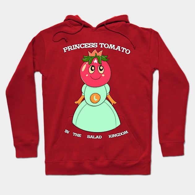 Princess Tomato in the Salad Kingdom Hoodie by Michelle Rakar